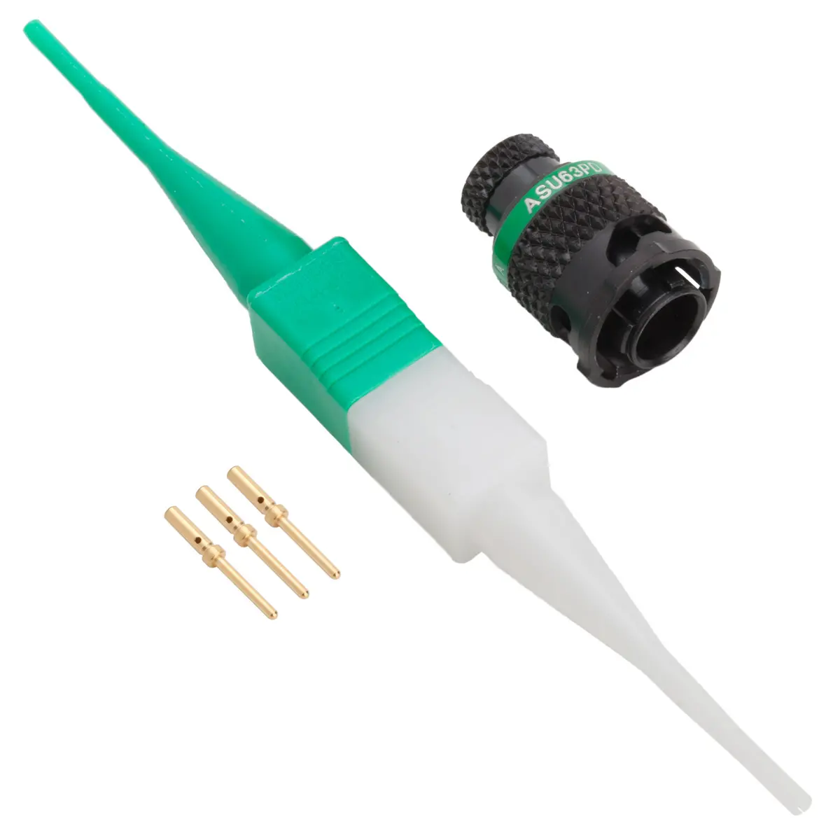 ASU,3 WAY,PLG,PIN,D KEY,GREEN