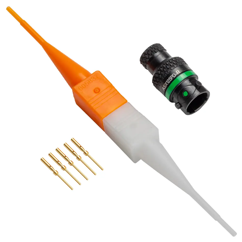 ASX,5 WAY,INLINE,PIN,D KEY,GREEN
