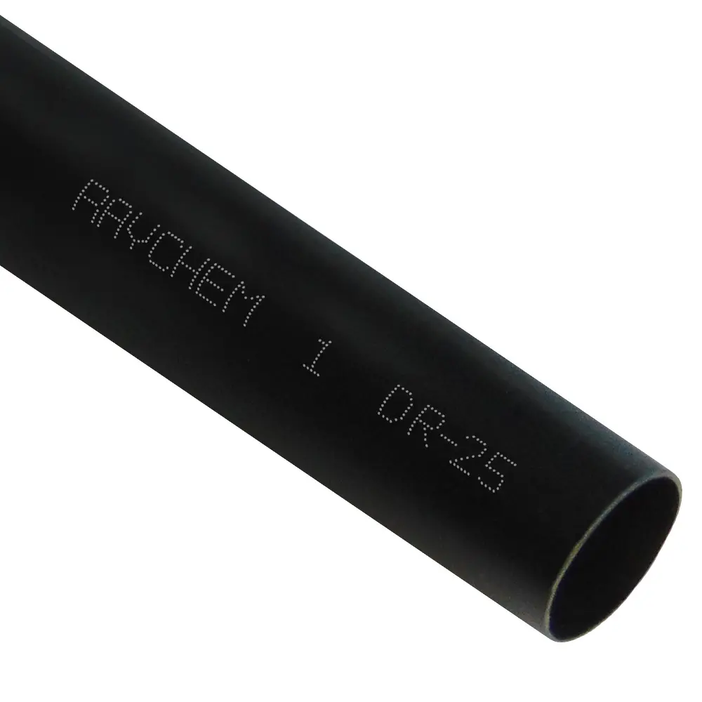 DR-25 1/2" TUBING WHITE PRINT