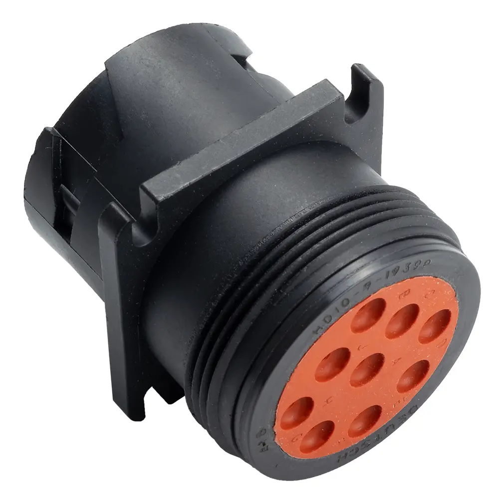 HD10-9-1939P RFLANGE RECEP 1939 BLACK