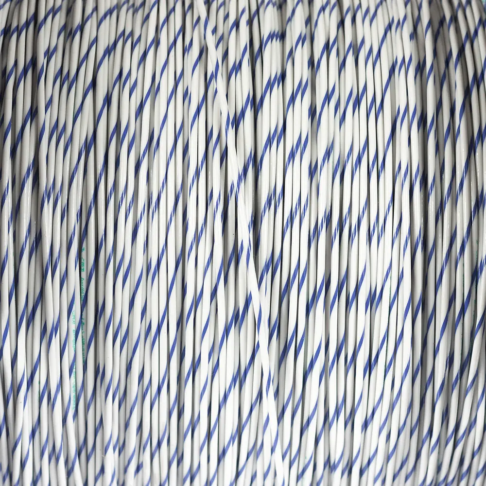 M22759/16-14-97 WHITE/VIOLET BTF STRIPE