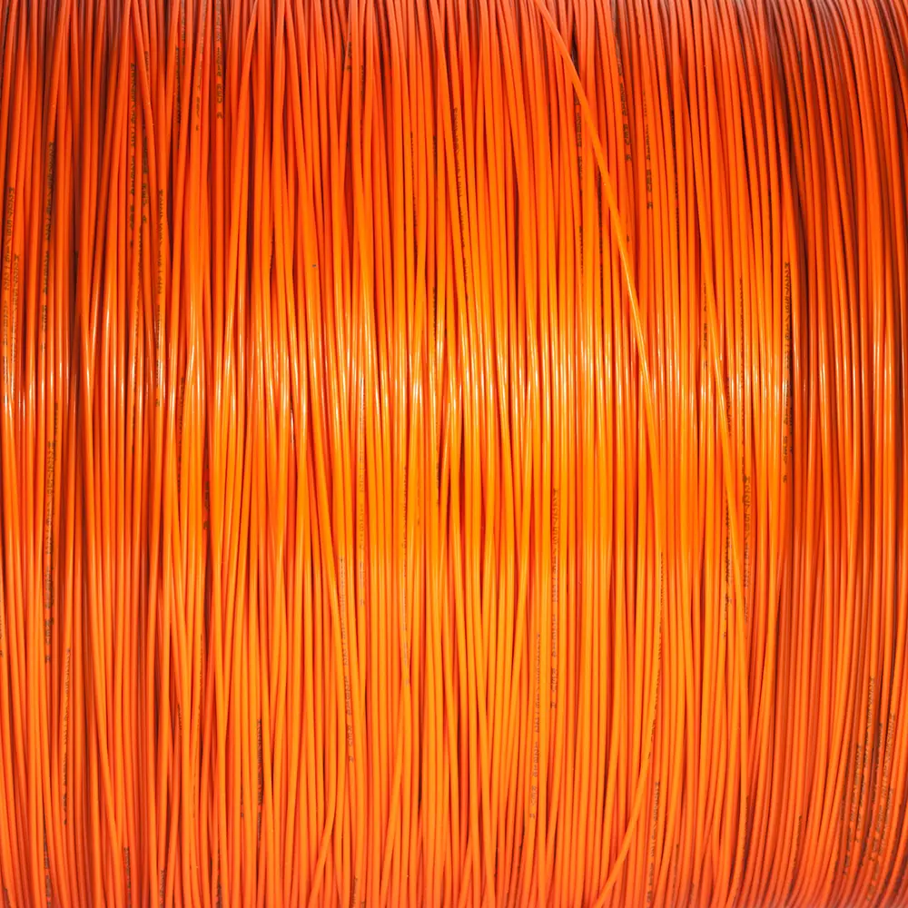 M22759/16-22-3 ORANGE WIRE TEFZEL 22 AWG