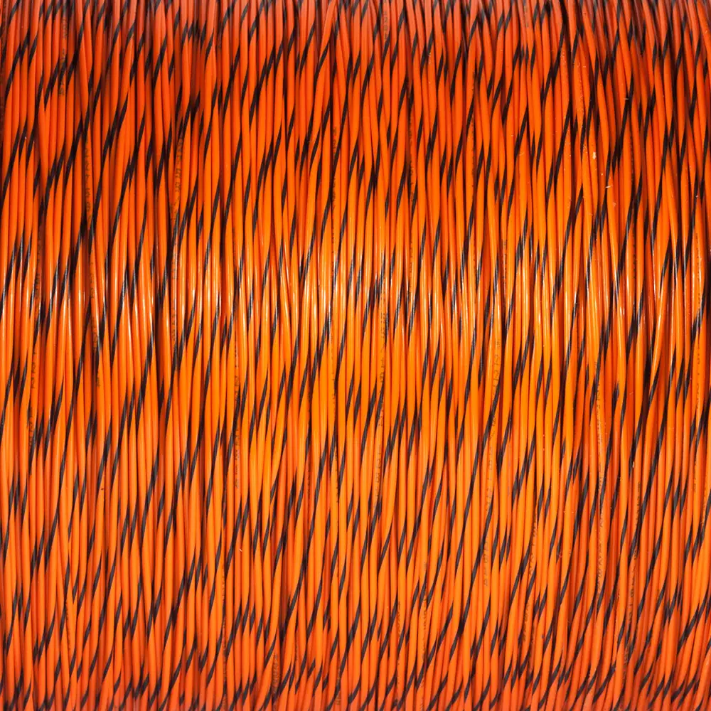 M22759/16-22-30 ORANGE/BLACK BTF STRIPE
