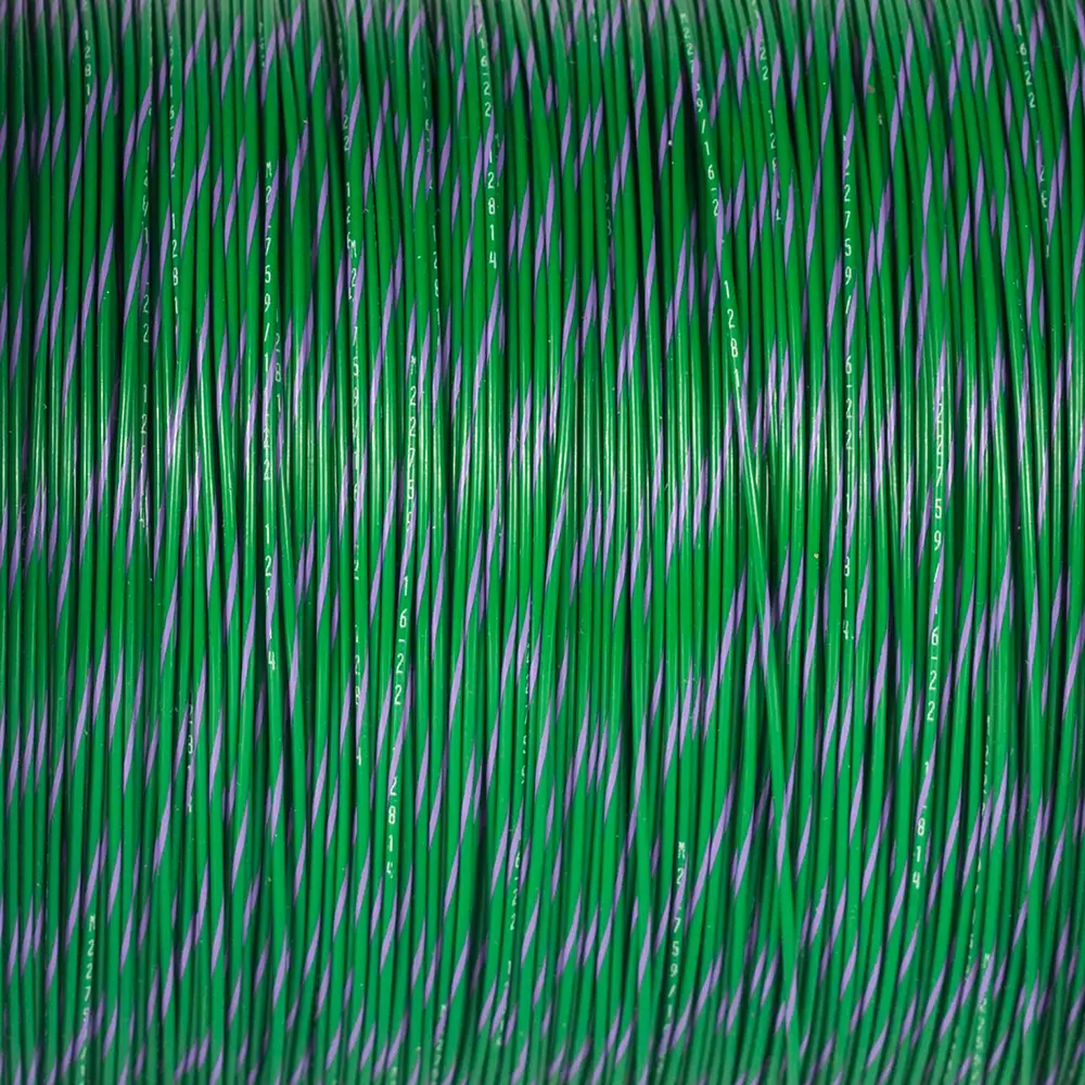 M22759/16-22-57 GREEN/VIOLET BTF STRIPE