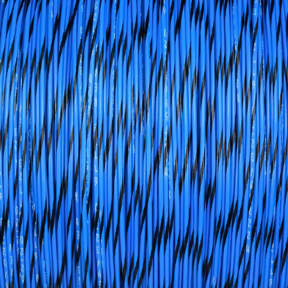 M22759/32-20-60 BLUE/BLACK BTF STRIPE