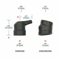 224W221-25-0 90° Lipped Boot | PROWIREUSA