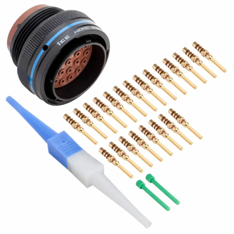 MIL-SPC-SS 2mペア MS3476L22-55P | Mil-Spec Connector Kit