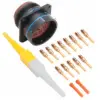 MS3470L22-12P RECEP CONNECTOR BLACK