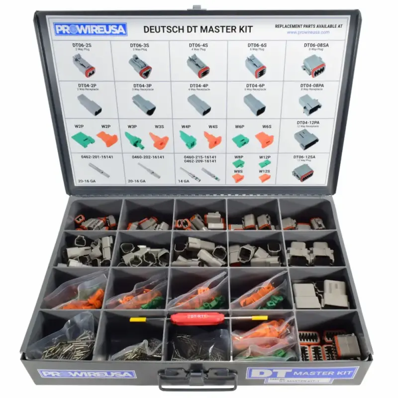Deutsch DT Series Master Kit | Genuine Deutsch | Prowireusa.com
