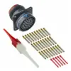 MS3470A18-32S RECEP CONNECTOR BLACK