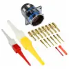14 WAY FLANGED RECEPTACLE-PIN
