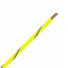 TXL 18 YELLOW/GRAY STRIPED WIRE