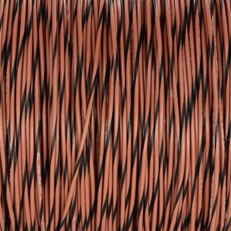 M22759/32-20-GA-BROWN-BLACK STRIPED TEFZEL WIRE IN STOCK