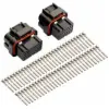 COMPLETE 34 & 26 WAY CONN KIT 22 GA TERMINALS