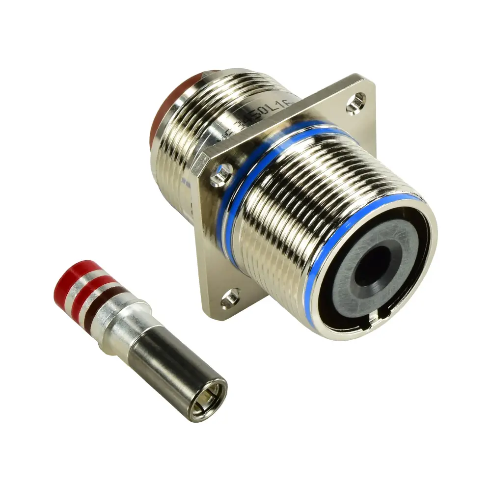 1 WAY FLANGED CONNECTOR RECEPTACLE-PIN