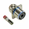 1 WAY FLANGED CONNECTOR RECEPTACLE-PIN