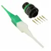 ASL,5 WAY,PLG,PIN,D KEY,GREEN