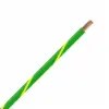 TXL 14 GREEN/YELLOW STRIPED WIRE