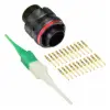 AS,22 WAY,PLG,PIN,N KEY,RED