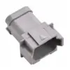 REC, 8P, GRY, BUSBAR 1X8, NICKEL, A