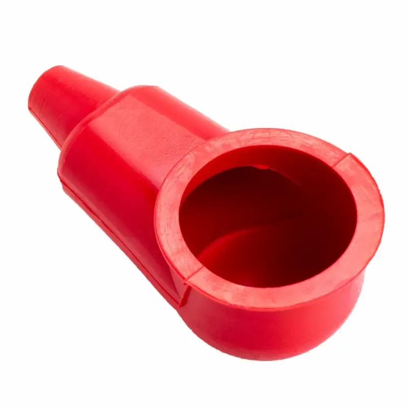 Black Straight In Ring Terminal Boot 8-2 GA | In Stock | Prowireusa