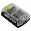 ST BLADE FUSE BLOCK - 6 CIRCUITS WITH NEGATIVE BUS AND COVER