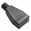 BLACK STRAIGHT IN BATTERY BOOT 2/0 GA
