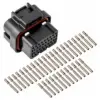 34 WAY, KEY 2 KIT, SOLID CONTACTS, NICKEL