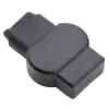 BLACK OVAL BATTERY BOOT