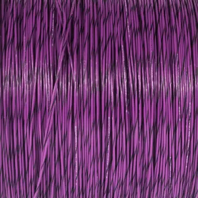 M22759/16-22-70 Violet/Black Mil Spec Tezel Wire In Stock
