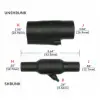 342A024-25-0 45° SHRINK BOOT