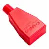 RED STRAIGHT IN BATTERY BOOT 1/0 GA