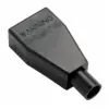 BLACK STRAIGHT IN BATTERY BOOT 1/0 GA