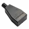 BLACK STRAIGHT IN BATTERY BOOT 8-6 GA