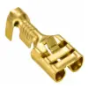 RELAY BASE TERMINAL 18-14 GA 1/4 PUSH-ON BRASS