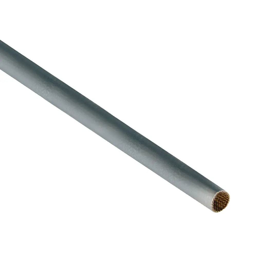 ALUMINUM COATED FIBERGLASS SLEEVE 3/8"