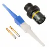 8STA1-10-02SA Souriau 8STA,2 WAY,INLINE,SKT,A KEY,YELLOW