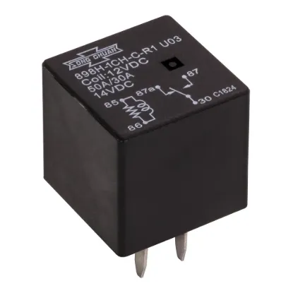 50 Amp SPDT 12 VOLT Relay ISO 280 Mini - 898H-1CH-C-R1-U03-12VDC, image 1 of 3