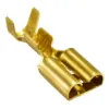 Relay BASE Terminal 18-14 GA 1/4 PUSH-ON BRASS - 42100-1, image 1 of 2