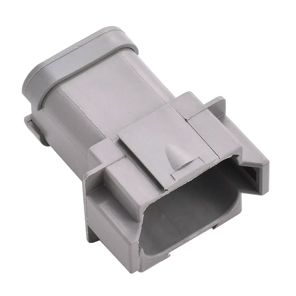 REC, 8P, GRY, BUSBAR 1X8, Nickel, A - DT04-08PA-P021, image 1 of 2