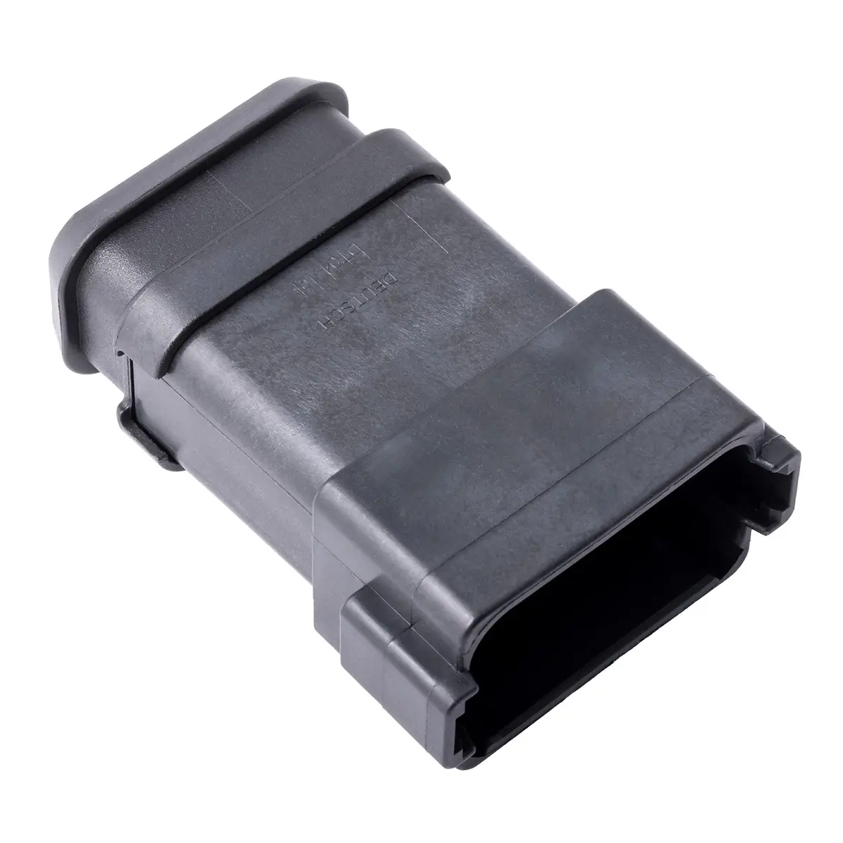REC, 12P, BLK, E, XCAP, A - DT04-12PA-CE09, image 1 of 2