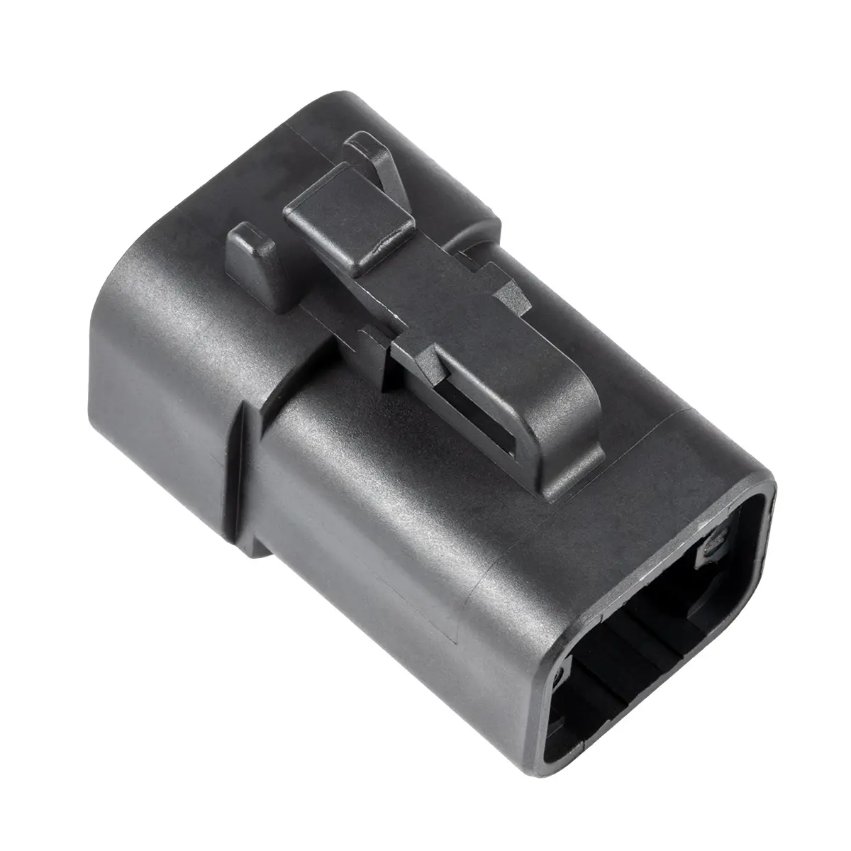 DTP06-4S-E004 Black Plug Housing, image 1 of 2
