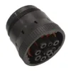 PLG, 9P, BLK, N, J1939, Type 1 - HD16-9-1939S, image 1 of 2