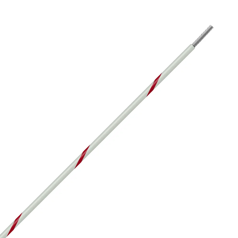 M22759/16-14-92 White/Red BTF Stripe - M22759/16-14-92-PRSP, image 1 of 2
