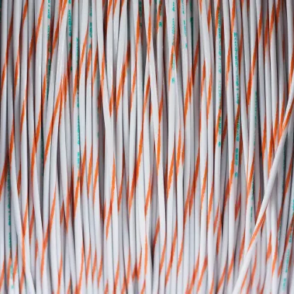 M22759/16-14-93 White/Orange BTF Stripe - M22759/16-14-93-PRSP, image 1 of 2