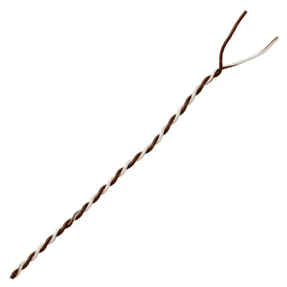 BROWN-WHITE/Brown T/P 2TPI 18 GA Tefzel - M22759/16-18-1/91, image 1 of 2