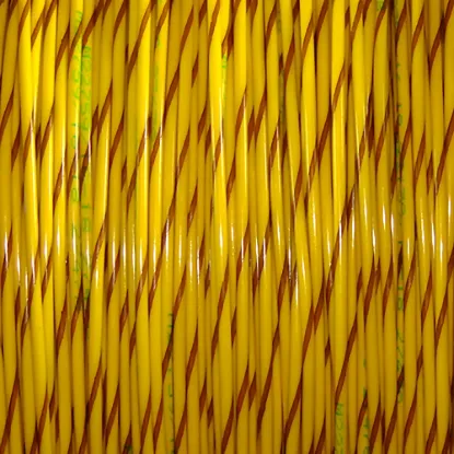 M22759/16-18-41 Yellow/Brown BTF Stripe - M22759/16-18-41-PRSP, image 1 of 2