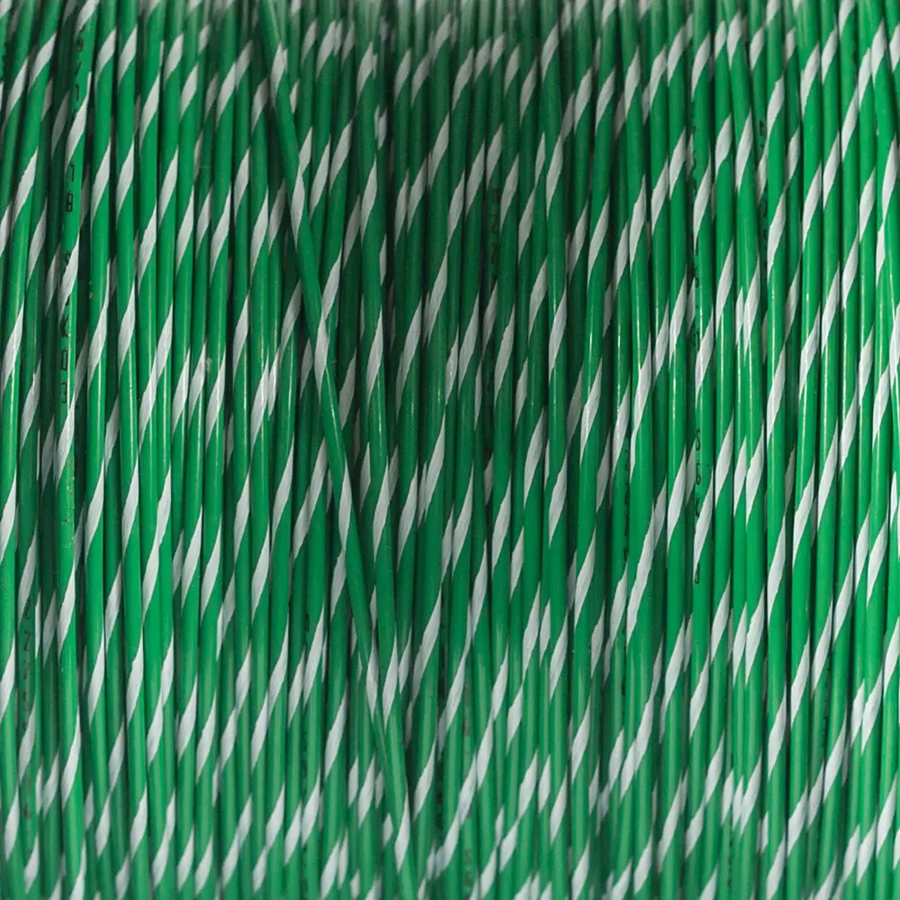 M22759/16-18-59 Green/White BTF Stripe - M22759/16-18-59-PRSP, image 1 of 2