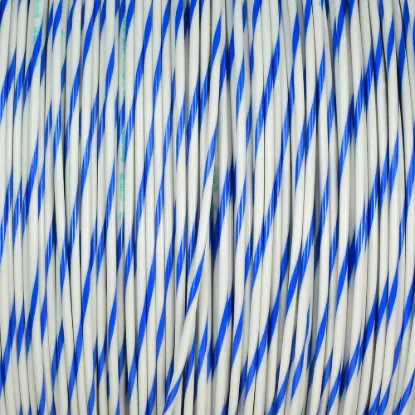 M22759/16-18-96 White/Blue BTF Stripe - M22759/16-18-96-PRSP, image 1 of 2