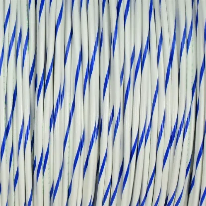 M22759/32-14-96 White/Blue BTF Stripe - M22759/32-14-96-PRSP, image 1 of 2